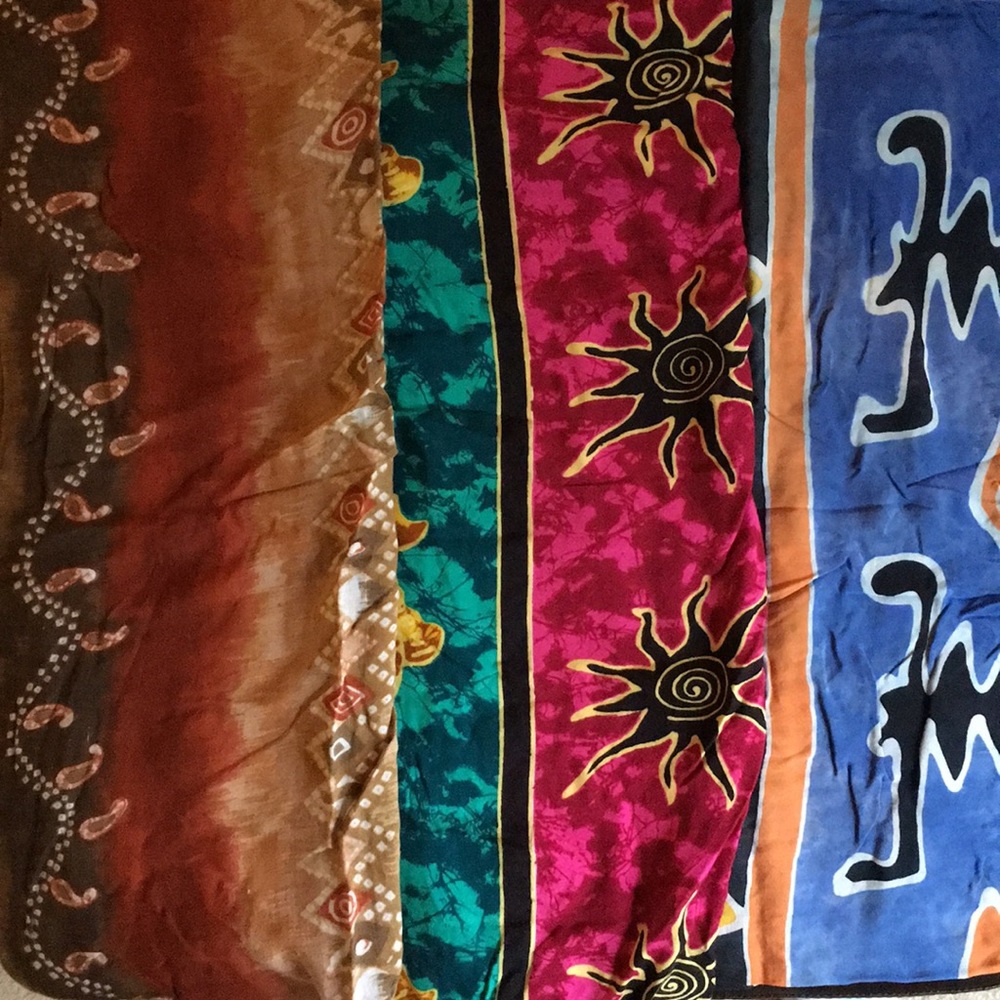 Three Summer Sarongs One size